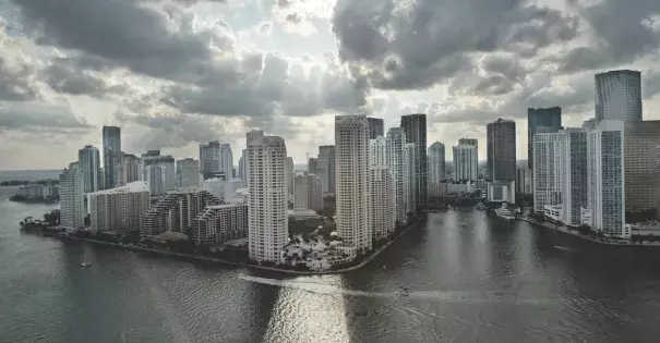 Miami shoreline. Photo: Kadir Van Lohuizen