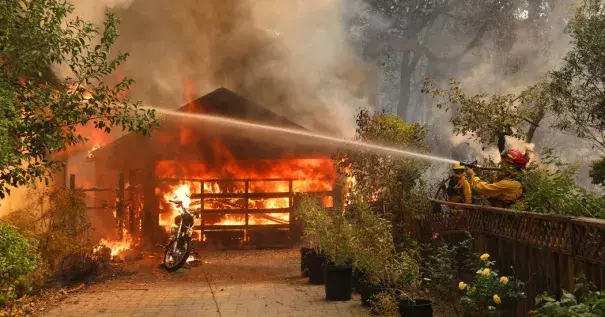 Northern California is being hit by ferocious wildfires, leading to more than a dozen deaths and some 20,000 evacuees. Photo: Jim Wilson, The New York Times