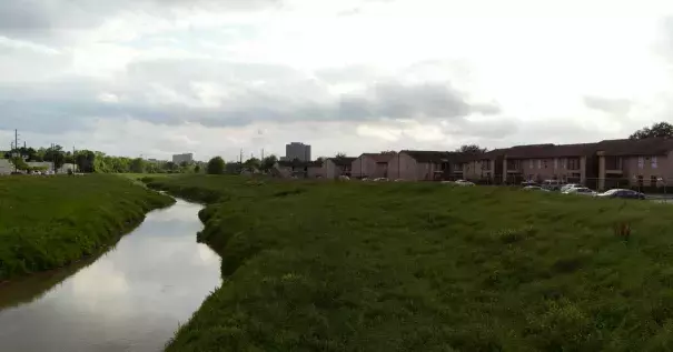 Residents at Arbor Court Apartments in Houston are among hundreds of thousands of Americans who live in government-subsidized housing that is at serious risk of flooding, a danger heightened by climate change. Photo: William Chambers, New York Times