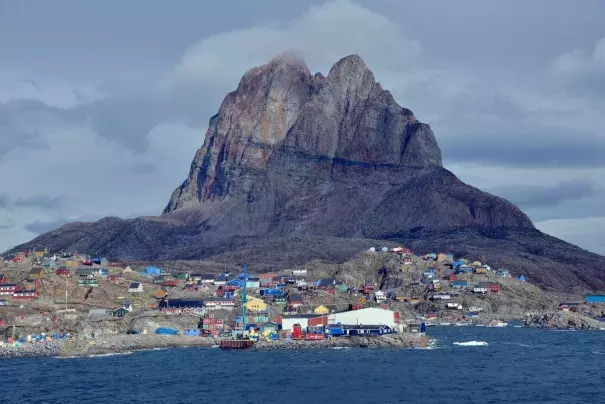 Uummannaq. Photo: Karlheinz Schindler, dpa via AP Photo