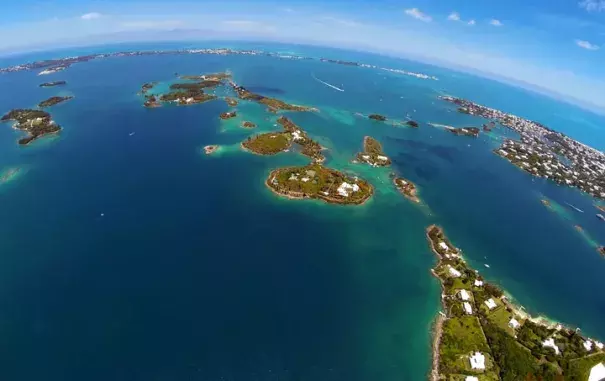 The Marshall Islands from above. Photo: Bermuda Mike/flickr