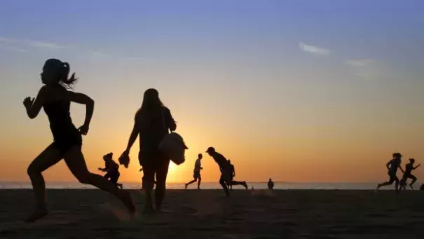 Sunrise at Coogee Beach. Photo: Quentin Jones