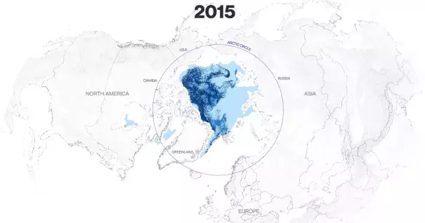 Image: NASA NSIDC, Sea Ice Age V3