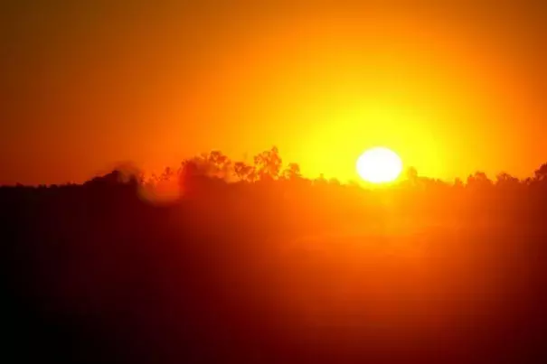 High temperatures approached but did not break the century mark on Monday in Alabama's bigger cities, according to the National Weather Service. One of the hottest readings of the day was 98 in Montgomery, which was also under a heat advisory. Photo: NOAA