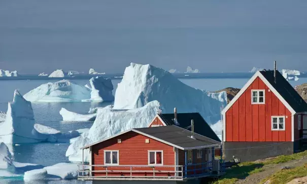 There’s a shortage of housing solutions in the far north, where the Arctic is warming faster than expected. Photo: Christophe Boisvieux, Corbis