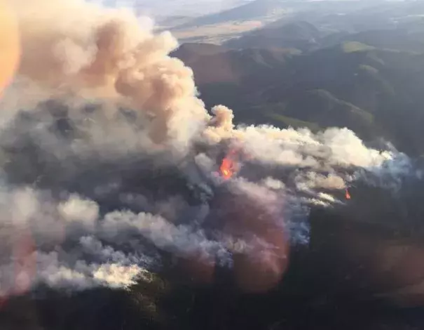 Extreme fires, flash droughts, and fast-melting snowpacks are all predicted in the state's first ever climate assessment, which is slated for release on September 20th. Photo: U.S. Bureau of Land Management