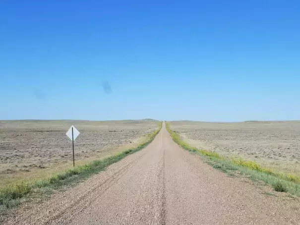 Grazing land in southern Valley County is dried and lifeless as northeast Montana experiences one of its worst droughts in decades. Photo: National Weather Service, Glasgow
