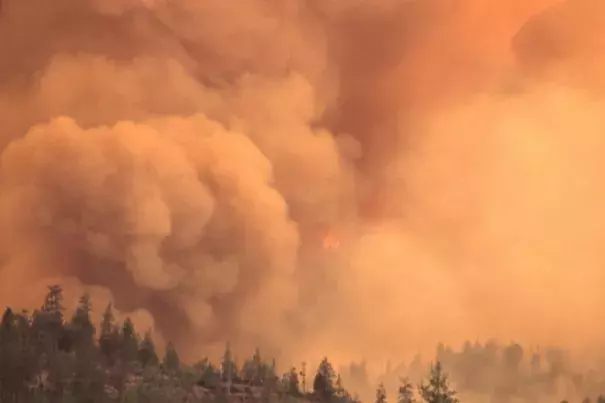 Wildfire in the Pacific Northwest. Photo: Bureau of Land Management Oregon and Washington/Flickr