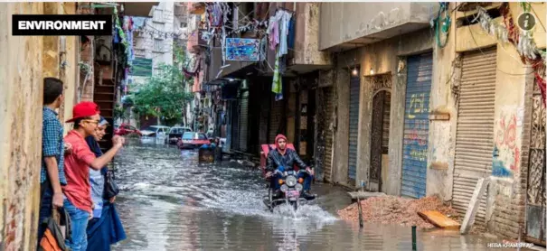 Rainstorms that killed six are  likely to increase in coming decades in vulnerable Mediterranean port city. Photo: AP