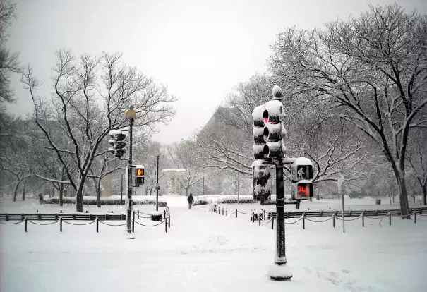 The park located in the center of Dupont Circle, Washington, D.C. Photo: Wikipedia