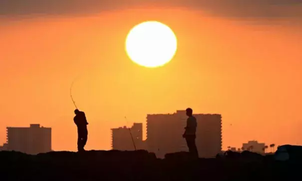 Campaign groups say the milestone report should spur new efforts to fight climate change. Photograph: Frederic J Brown/AFP/Getty Images