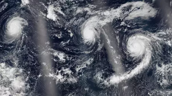 The 2015 Central Pacific hurricane season is going in the record books. (NASA)
