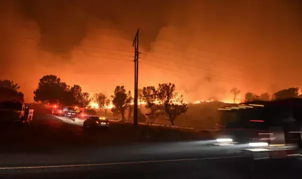 The amount of area burned has ballooned by 1,200%, with areas such as the northern Rockies and the north-west particularly badly hit. Photo: Ryan Babroff / AP