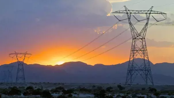 A warm sunrise in the San Diego County back country. Photo: SDG&E