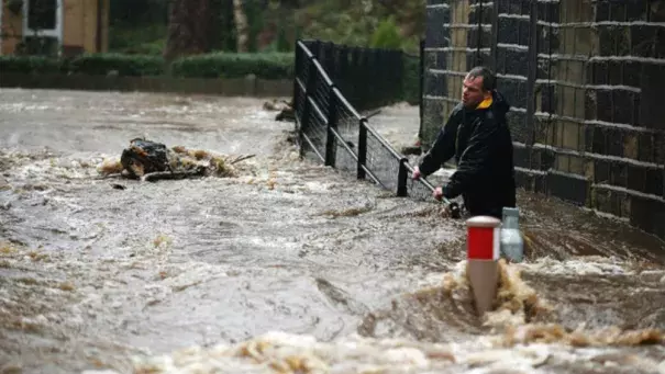 UK flooding (Image: FT)