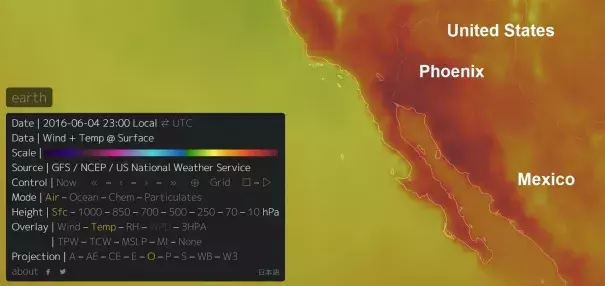 Image: Earthwindmap