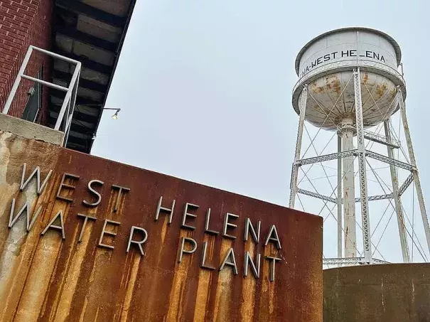 The West Helena Water Plant in Helena-West Helena on Thursday, Jan. 25, 2024. (Credit: Arkansas Democrat-Gazette/Josh Snyder)