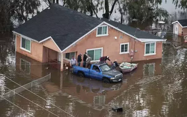 Bee photographer Randy Pench flew in a helicopter on Thursday, Jan. 12, 2017 to document the vast flooding that has occurred over the past week. The views are stunning. Photo: The Sacramento Bee