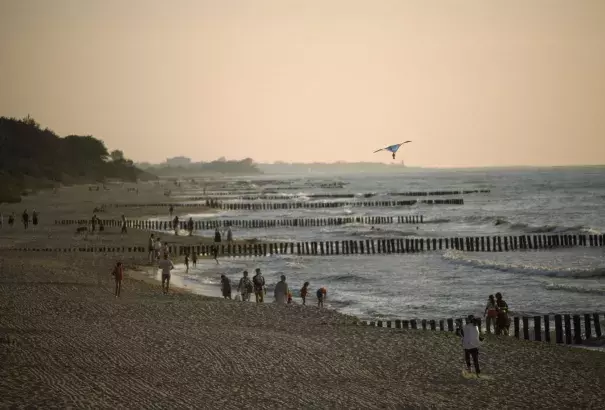 Bathers on the Baltic have recently been confronted with a new threat: dangerous disease that is normally only found in warm water. Photo: Priit Vesiland