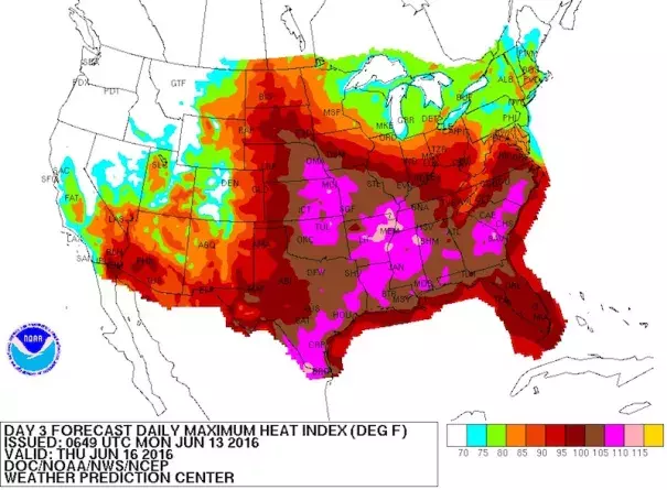 Image: NOAA / NWS / WPC