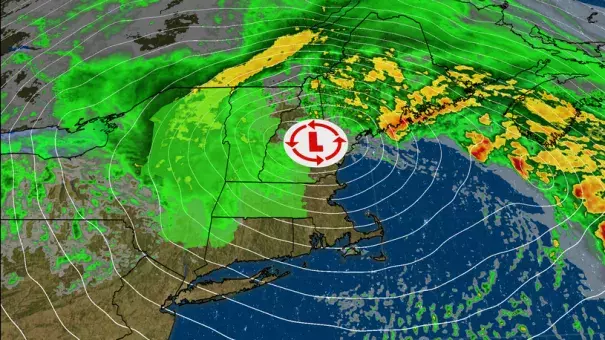 Coastal Storm Bombs Out, Batters Northeast
