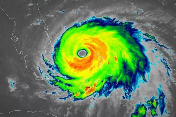 Hurricane Dorian's eyewall, with the storm's most damaging winds and intense rainfall, stalled over Grand Bahama as the storm pounded the island. “We are in the midst of a historic tragedy in parts of our northern Bahamas,” Prime Minister Hubert Minnis said. Credit: NOAA GOES satellite imagery