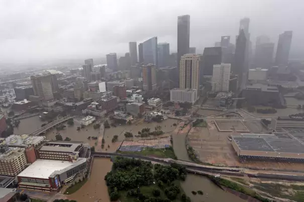 Climate change is increasing the amount of rain hurricanes bring, leading to more severe flooding.