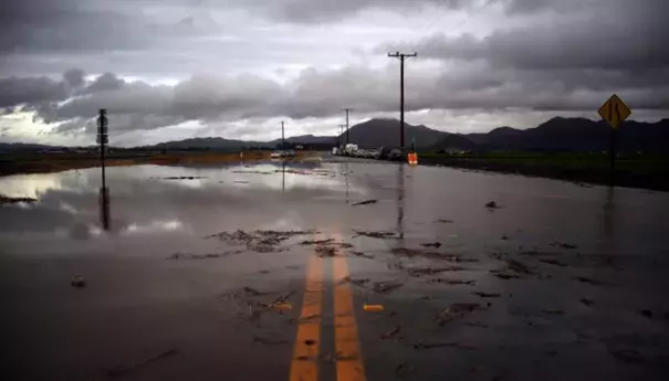 El Niño has sent heavy rains to California this year. Photo: Joel Angel Juárez, AP