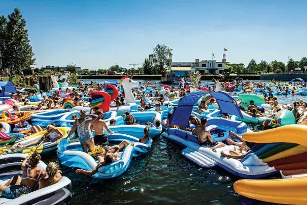 The Netherlands, like much of Europe, experienced a heatwave last week. Photo: Levin den Boer, AFP/Getty