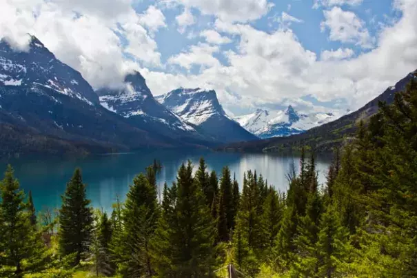 Saint Mary Lake in Glacier National Park. Photo: Shutterstock