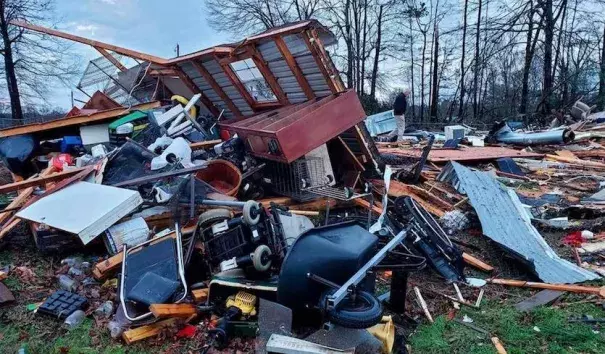 tornado damage climate change