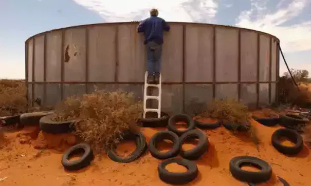 For the first time this year, New South Wales recorded a September temperature above 40C. Photo: Chris McGrath, Getty Images