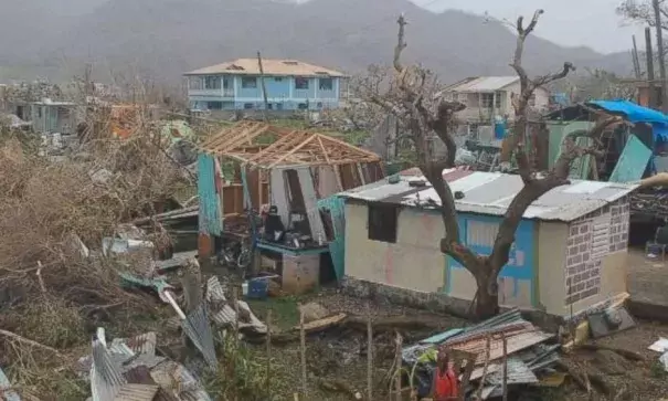 Without warning, Hurricane Maria rapidly accelerated from a Category 3 to a Category 5, and Dominican residents said they could do little to prepare. Photos: ABC News