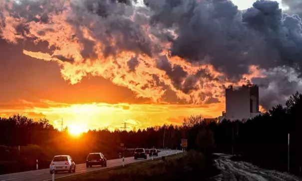 Water vapor rises from the coal-fired power plant run by the energy company LEAG in Boxberg, Germany. Photo: Singer/Epa-Efe/Rex/Shutterstock