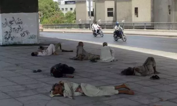 Some charity workers cannot remember ever having to deal with so many heat-related deaths. Photo: AFP