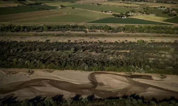 The Rio Grande south of Socorro, N.M. Photo: Josh Haner, The New York Times