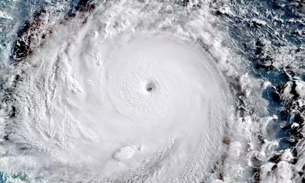 Super Typhoon Soudelor seen from Japan's Himawari-8 Satellite on Monday August 3, 2015. Photo: JMA/RAMMB/CIRA