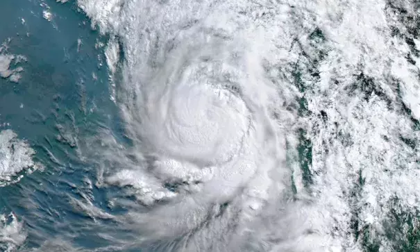 Image from the Himiwari-8 satellite of Cyclone Mora approaching the coast of Bangladesh as a minimal Category 1 hurricane on May 30, 2017. Image: SSEC/CIMSS, University of Wisconsin-Madison, via Wikimedia Commons