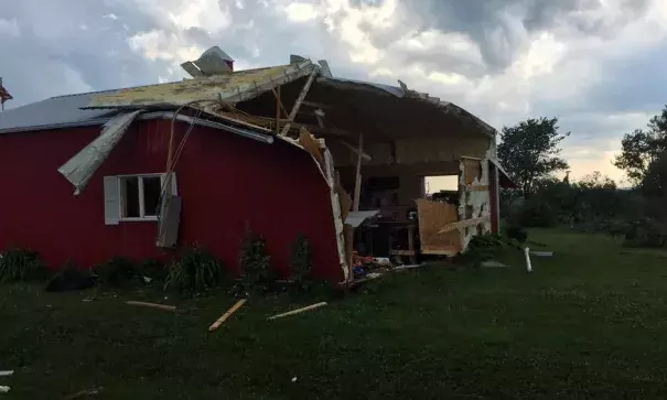 Southwest of Farrigut, Iowa. Photo: Josh Spreiter