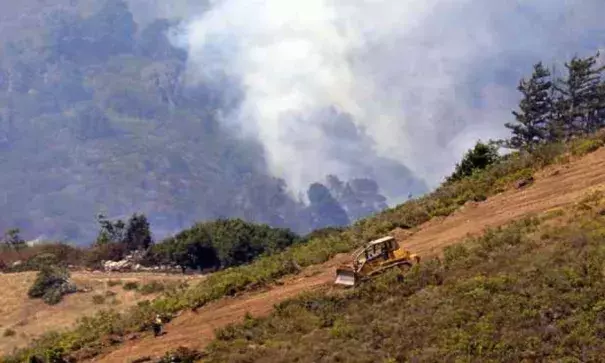 Soberanes Fire grows as crews increase containment. Photo: Monterey Herald