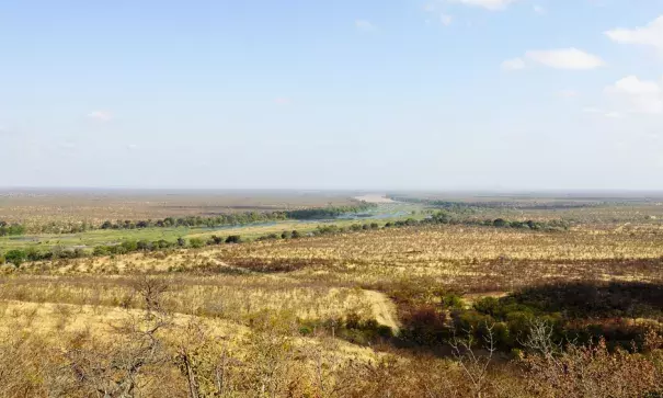 The Runde River flows through southeastern Zimbabwe, where rainfall between October 2015 and February 2016 was less than 65 percent of the long-term average. Photo: Andrew Ashton via Flickr Creative Commons