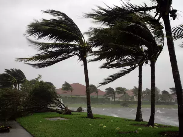 Hurricane Wilma made landfall in Florida in October 2005. Photo: J. Pat Carter / AP