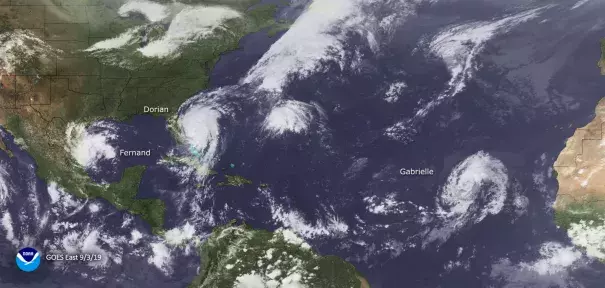 2019 Atlantic Hurricane Activity. Credit: NOAA