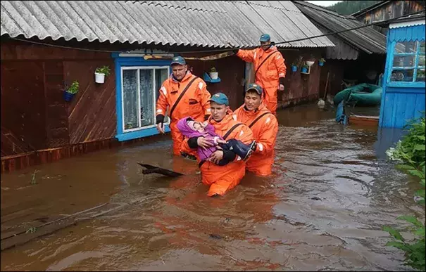 The scale of the damage is horrendous. Credit: The Siberian Times