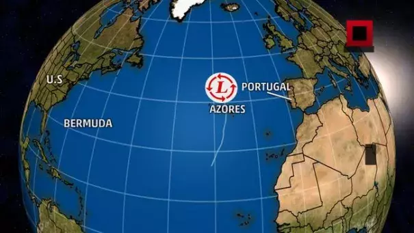Tropical storm-force winds were observed in parts of The Azores Friday. Santa Maria has gusted over 50 mph and Ponta Delgada has seen gusts approach 50 mph as of early Friday. 