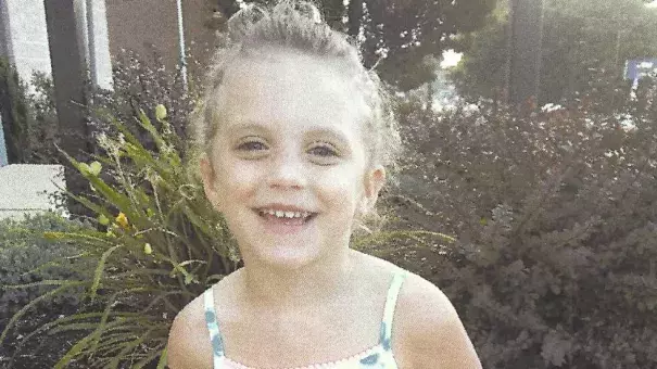 amaria Motyka, 4, is seen in this image. Photo: The Motyka family