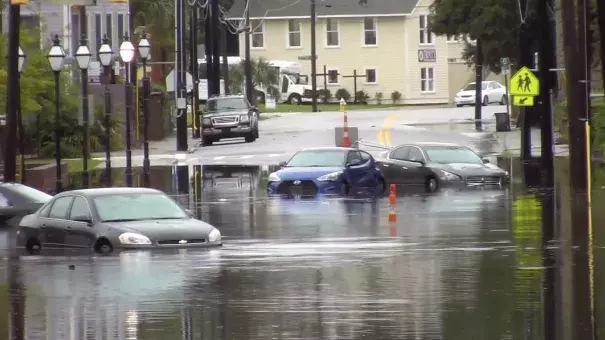 South Carolina was hit by severe flooding on Oct 4, 2015. Photo: CNN