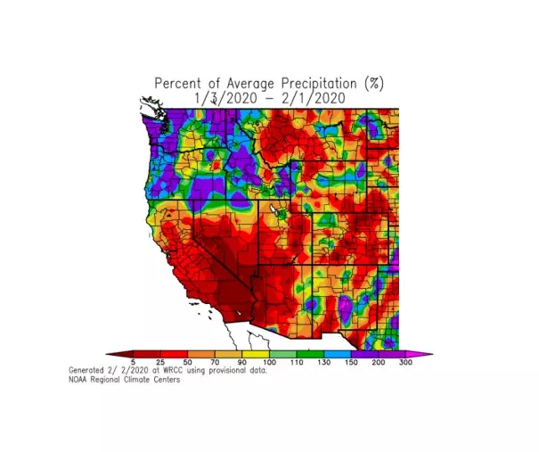 CA drought climate change