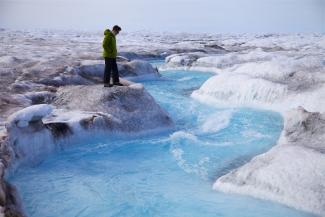 Greenland ice sheet melt has been marked by two major melt events since 2000—one in 2002 and another in 2012.