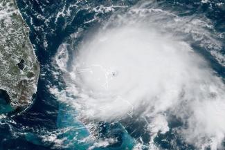 Hurricane Dorian. Credit: NOAA/RAMMB